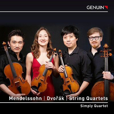 Simply Quartet - Mendelssohn:String Quartet No.6 / Dvorak:String Quartet No.13 - Import CD