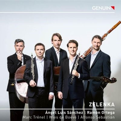 Zelenka (1679-1745) - Trio Sonatas ZWV.181 : A.L.Sanchez, Ortega(Ob)Trenel(Fg)de Boeve(Cb)Alegre(Cemb)(2CD) - Import 2 CD