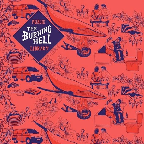 The Burning Hell - Public Library＜Colored Vinyl＞ - Import LP Record