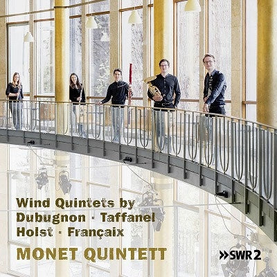 Mone Quintet - Wind Quintets -Dubugnon, Taffanel, Holst, Francaix: Monet Quintett - Import CD