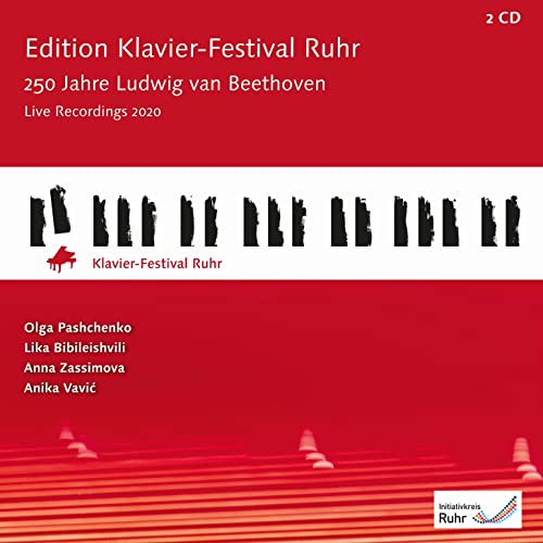 Beethoven (1770-1827) - Piano Works : Pashchenko, Bibileishvili, Zassimova, Vavic (Klavier-festival Ruhr Vol.39)(2CD) - Import 2 CD
