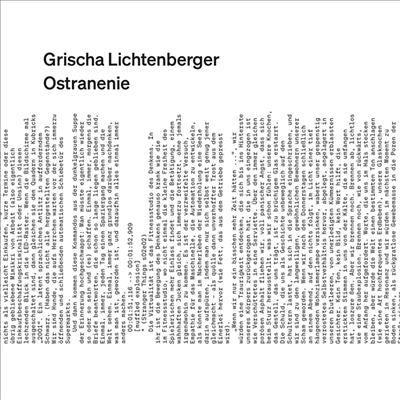 Grischa Lichtenberger - Ostranenie - Import Vinyl LP Record