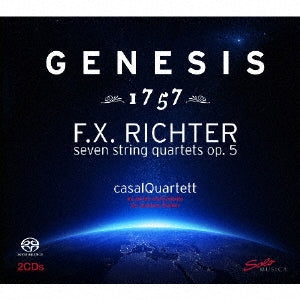 Richter - Genesis 1757 - F.X.Richter: Seven String Quartets Op.5 - Import 2 SACD Hybrid