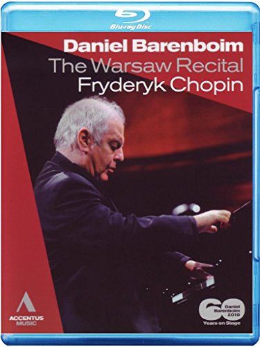 Chopin (1810-1849) - Piano Works : Barenboim (Warsaw Recital) - Import Blu-ray Disc