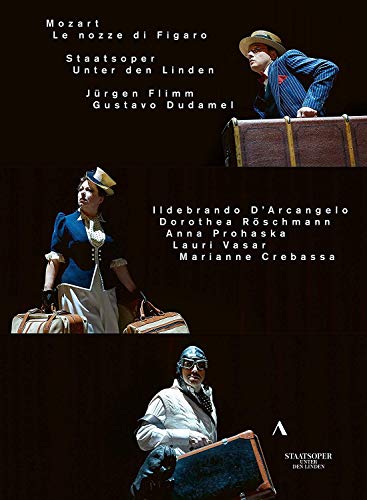 Mozart (1756-1791) - Le Nozze di Figaro : Flimm, Dudamel / Staatskapelle Berlin, d'Arcangelo, Roschmann, Prohaska, Vasar, Crebassa, etc (2015 Stereo)(2DVD) - Import 2 DVD