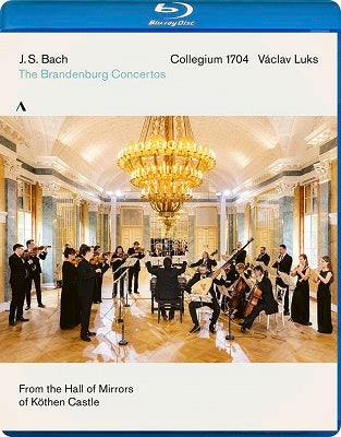 Václav Luks, Collegium 1704 - Brandenburg Concertos - Import Blu-ray Disc