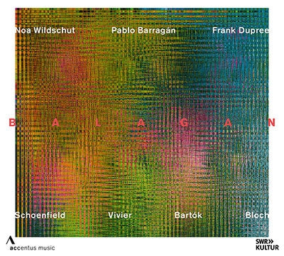 Noa Wildschut - Schoenfield:Trio For Clarinet,Violin&Piano / Bartok:Contrasts - Import CD