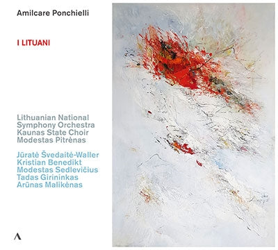 Modestas Pitrenas - Ponchielli:I Lituani - Import3 CD