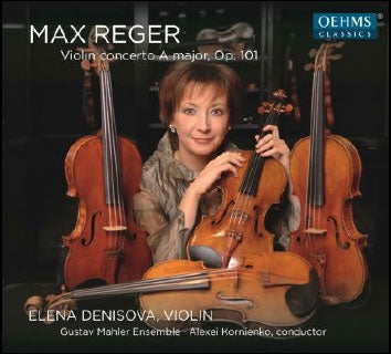 Elena Denisova, Alexei Kornienko, Gustav Mahler Ensemble - Reger, Max (1873-1916) (Kolisch)Violin Concerto : Elena Denisova(Vn)Alexei Kornienko / Gustav Mahler Ensemble - Import CD