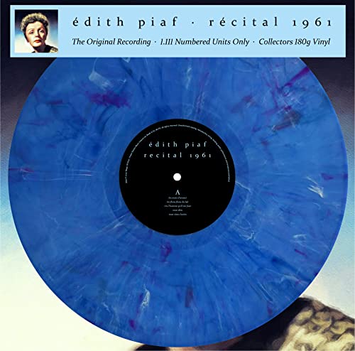 Edith Piaf - Recital 1961 - Import LP Record