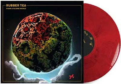 Rubber Tea - From A Fading World - Import Red & Black Marble Vinyl LP Record Limited Edition