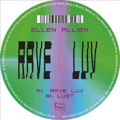 Ellen Allien - Rave Luv - Import 12inch Record