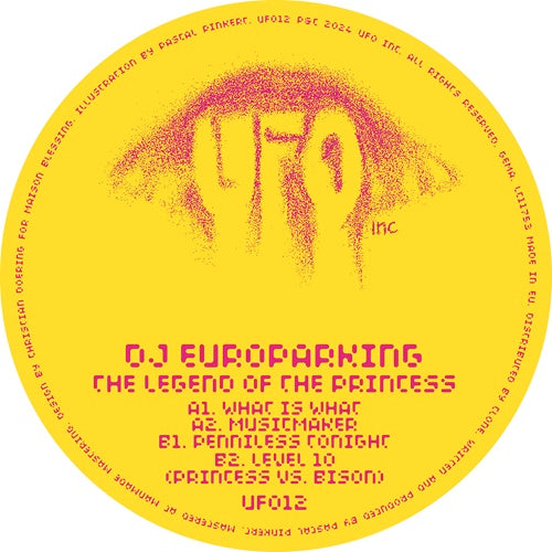 Dj Europarking - The Legend Of The Princess - Import12 inch Record