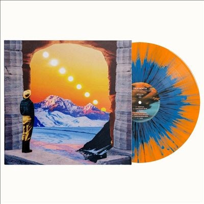 True North - Either Way, The Sun'S Exploding - Import Orange Blue Splatter Vinyl LP Record Limited Edition