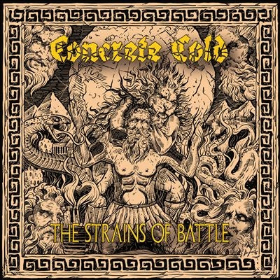 Concrete Cold - The Strains Of Battle - Import LP Record