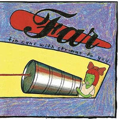 far - Tin Cans With Strings To You - Import Clear Red with Blue Smoke Vinyl 2 LP Record Limited Edition