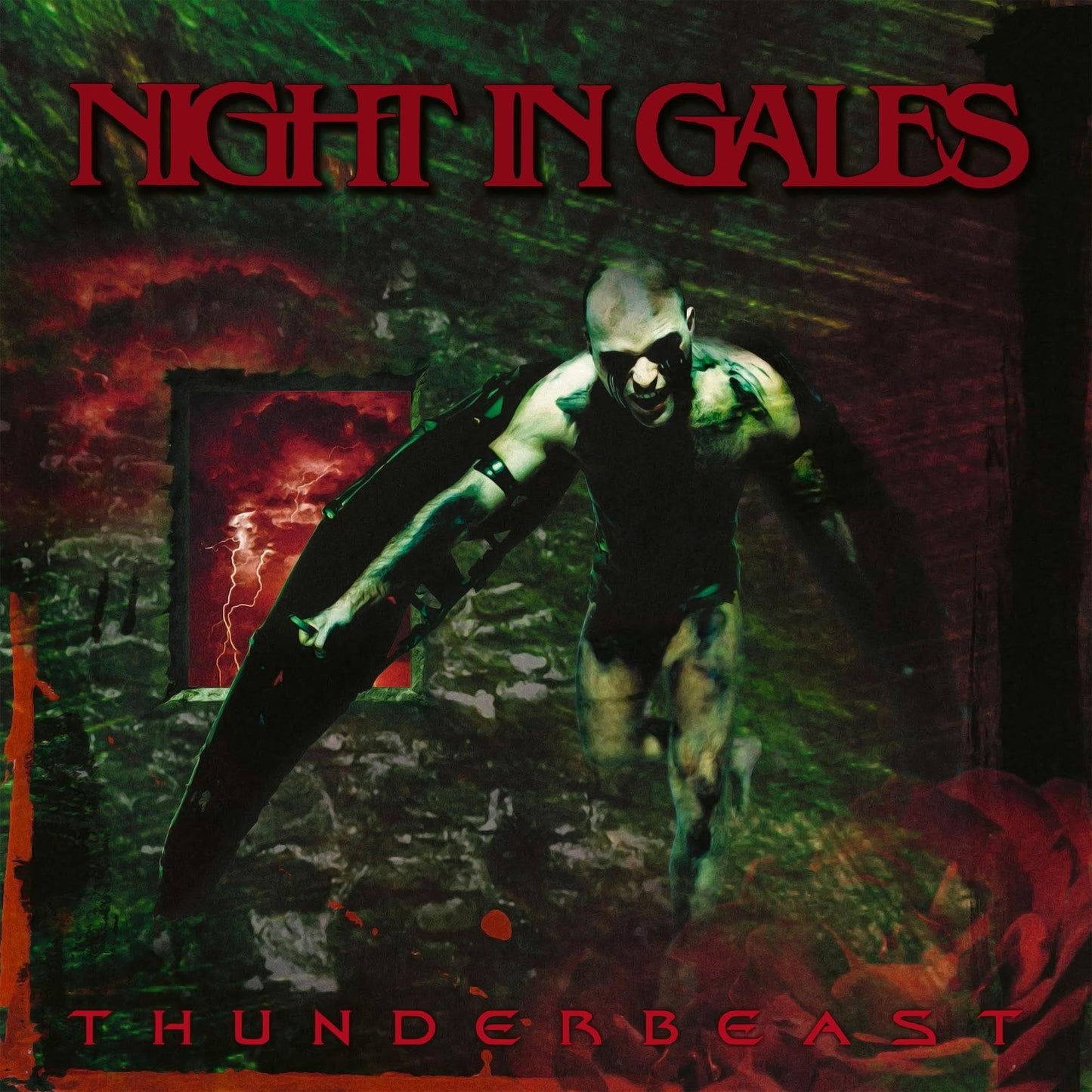 Night In Gales - Thunderbeast - Import Coloured Vinyl LP Record