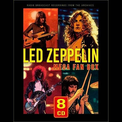 Led Zeppelin - Mega Fan Box (Radio Broadcasts) - Import 8 CD Box Set