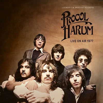 Procol Harum - Live On Air 1977 - Import Clear Vinyl LP Record Limited Edition