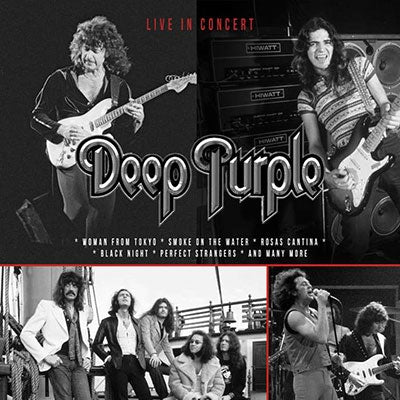 Deep Purple - Deep Purple (Live In Concert) - Import Clear Vinyl LP Record