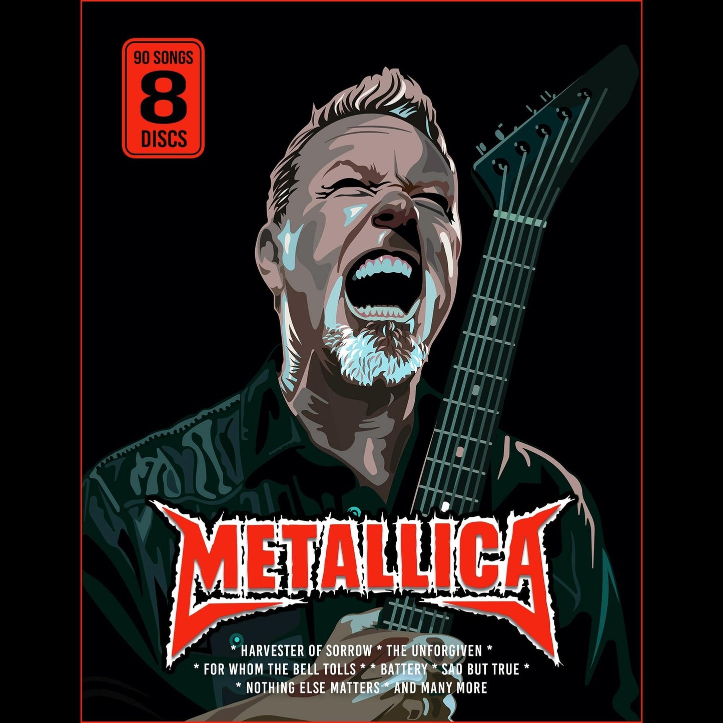 Metallica - Metallica - Import 8 CD