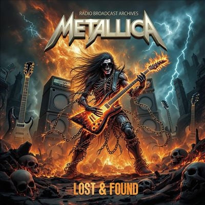 Metallica - Lost & Found - Import Transparent Vinyl LP Record