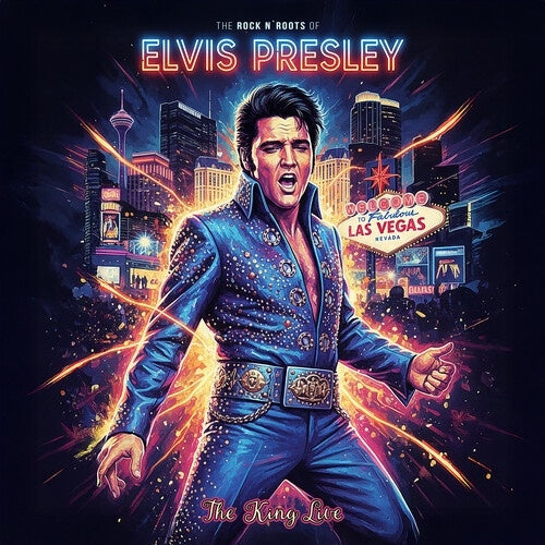 Elvis Presley - The Rock N Roots Of - Import Blue Vinyl LP Record Limited Edition