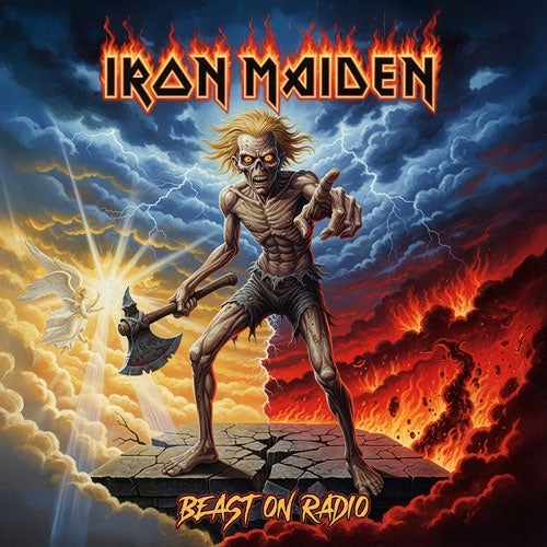 Iron Maiden - Beast On Radio - Import Yellow Vinyl LP Record