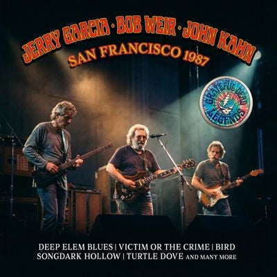 Jerry Garcia 、 Bob Weir 、 John Kahn - San Francisco 1987 - Import CD