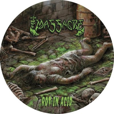 Massacre - Rot in Acid - Import Picture Vinyl 7-inch single Recurd Limited Edition