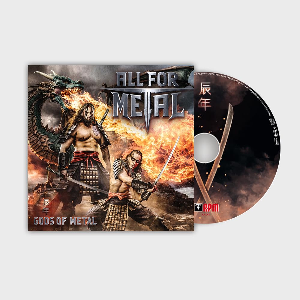 All For Metal - Gods Of Metal (Year Of The Dragon) - Import CD Digipak