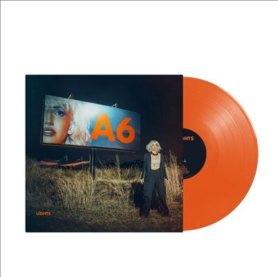 Lights - A6 - Import Orange Crash Vinyl LP Record