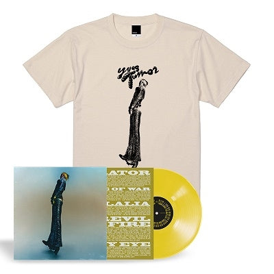 Yves Tumor - Praise A Lord Who Chews But Which Does Not Consume; (Or Simply, Hot Between Worlds) - Import Yellow Vinyl LP Record+T-shirt (XL)