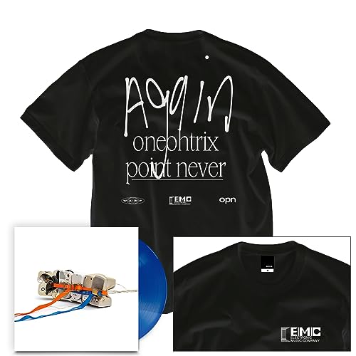 Oneohtrix Point Never - Again  - Import Blue 2 LP Vinyl Record+T-shirt(M) Limited Edition