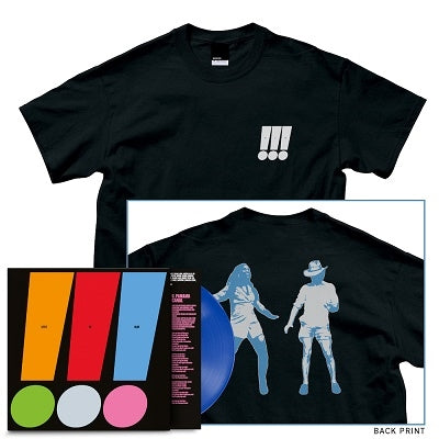 !!! - Let it Be Blue - Import Blue Vinyl LP Record+T-shirt(XL) Limited Edition