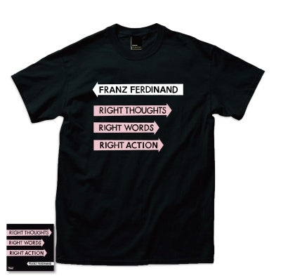 Franz Ferdinand - Right Thoughts, Right Words, Right Action (CD+T-shirt XL) - Japan CD
