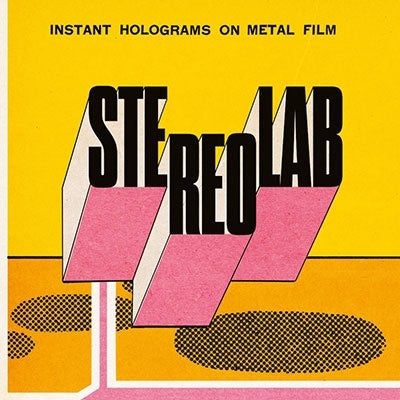 Stereolab - Instant Holograms On Metal Film - Import Clear Vinyl 2LP Record+T-shirt (XL) With Japan Obi Limited Edition