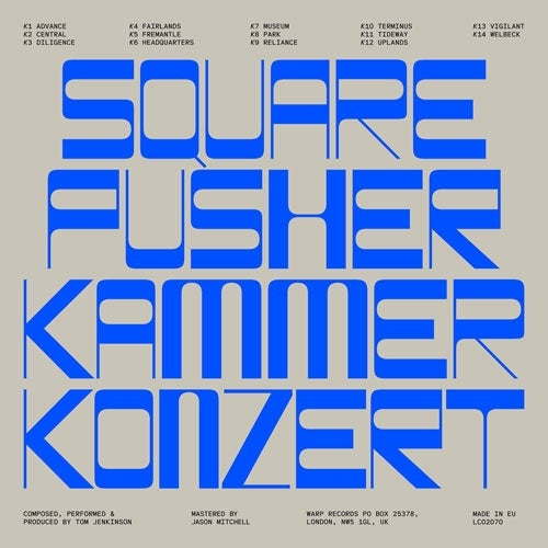 Squarepusher - Kammerkonzert - Import Vinyl 2LP Record + T-shirt (XL) with Obi Limited Edition