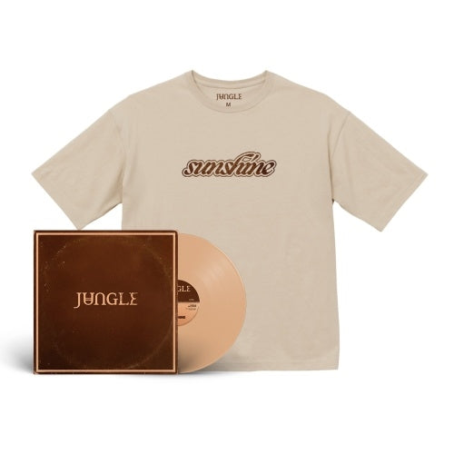 Jungle - Sunshine - Import Desert Peach Vinyl LP+T-shirt(M) with Obi Limited Edition