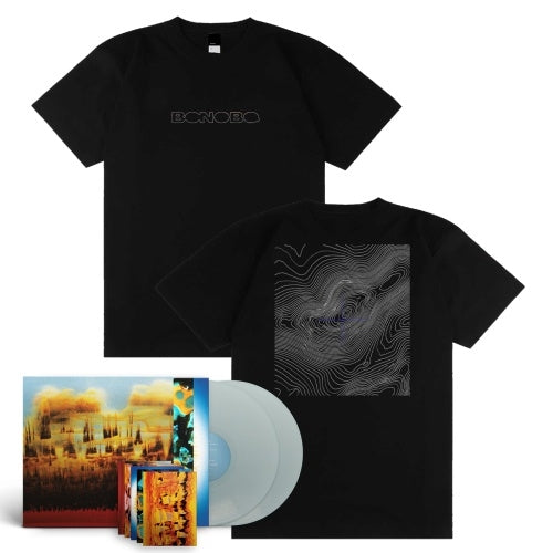 Bonobo - Distance in Static - Import Pastel Blue Vinyl 2LP+T-shirt(XL) with Obi Limited Edition
