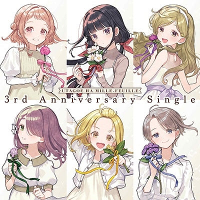 Utagoe Ha Mille-Feille - [Utagoe Ha Mille-Feuille]3 Shuunen Kinen Single[Utagoe High Six/Stay Gold] - Japan CD