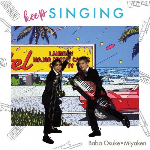 Osuke Baba X Miyaken - Keep Singing - Japan CD