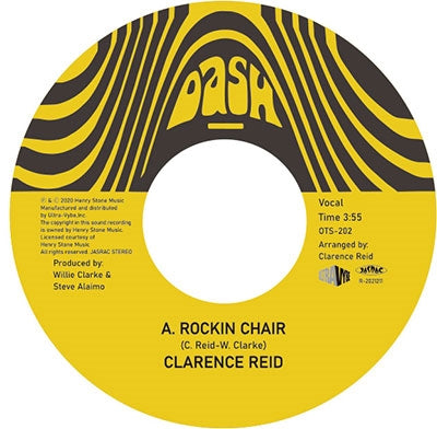 Clarence Reid - ROCKIN CHAIR/TILL I GET MY SHARE - Japan Vinyl 7inch Single Record Limited Edition