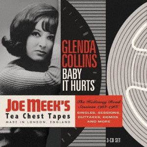 Glenda Collins - Baby It Hurts -The Holloway Road Sessions -3cd Clamshell Box - Import 3CD Box Set