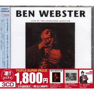 Ben Webster - 3 CD Set: Live at the Haarlemse Jazz Club, Live at Stockholm 1969-73, In Norway - Japan 3 CD