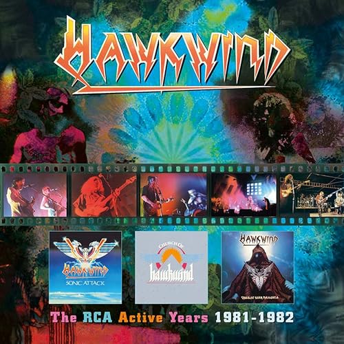 Hawkwind - The Rca Active Years 1981-1982 3Cd Clamshell Box - Import 3 CD Box set