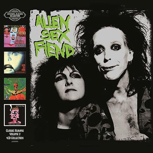 Alien Sex Fiend - Classic Albums Volume 2 4Cd Clamshell Box - Import 4 CD Box set