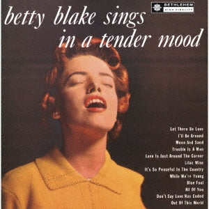 Betty Blake - Tender Mood - Japan CD Limited Edition
