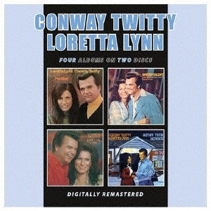 Conway Twitty 、 Loretta Lynn - Feelins/United Talent/Dynamic Duo/Honky Tonk Heroes - Import 2 CD