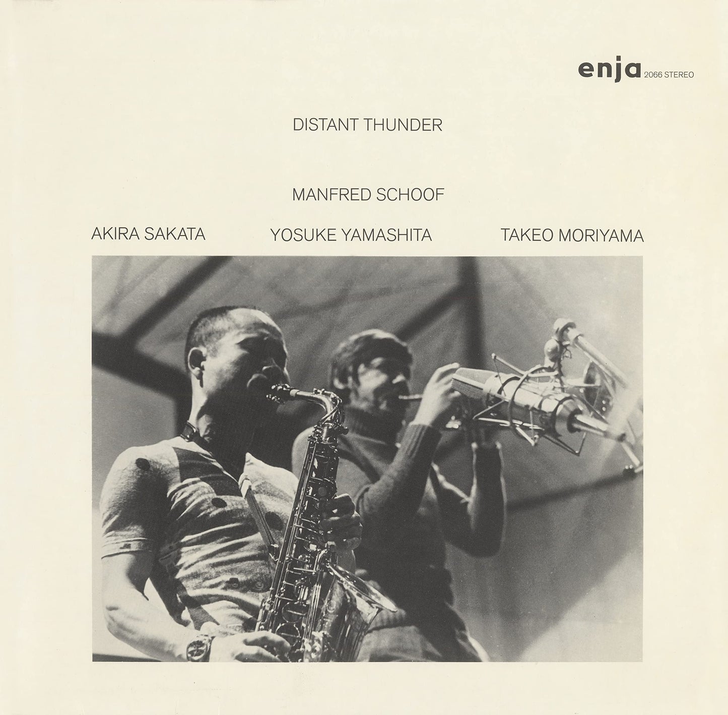 Manfred Schoof meets Yosuke Yamashita Trio - Distant Thunder - Japan CD